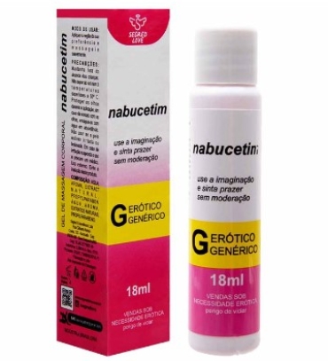 Nabucetim Lubrificante Aromático 18Ml Segred Love1